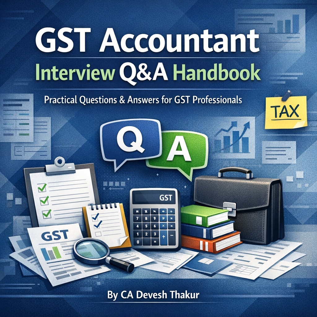 GST Accountant Interview Q&A Handbook by CA Devesh Thakur