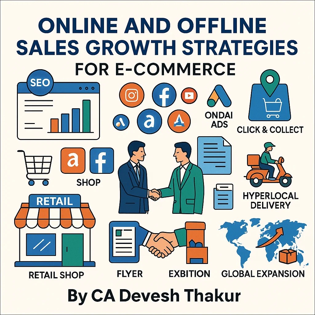 Sales Growth Strategies 2025 Online, Offline & Hybrid Business Expansion Guide