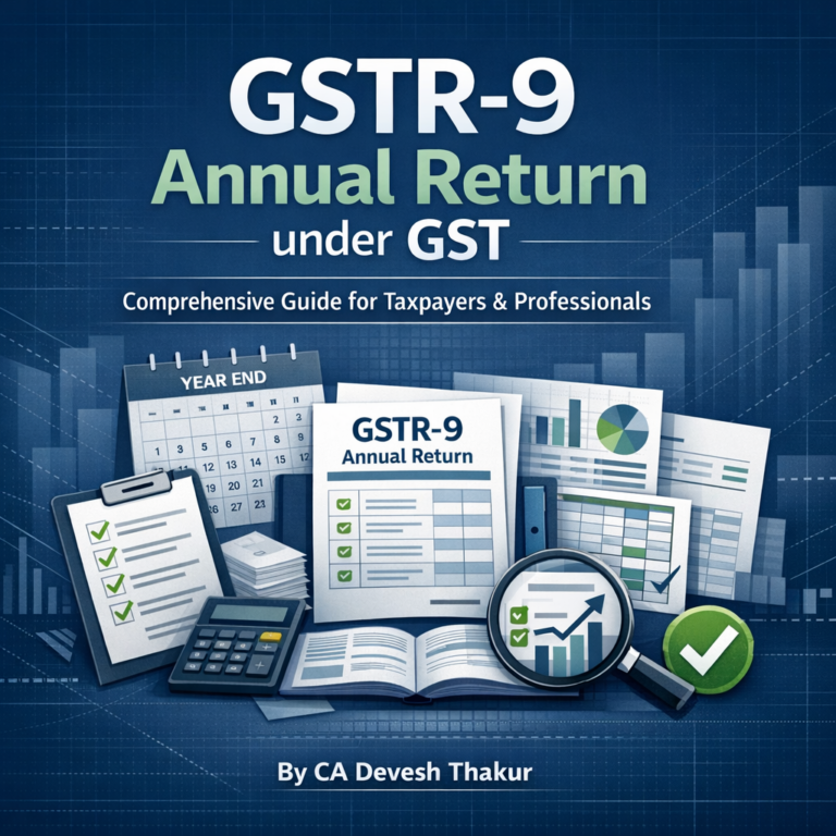 Comprehensive Guide to GSTR-9 Annual Return under GST