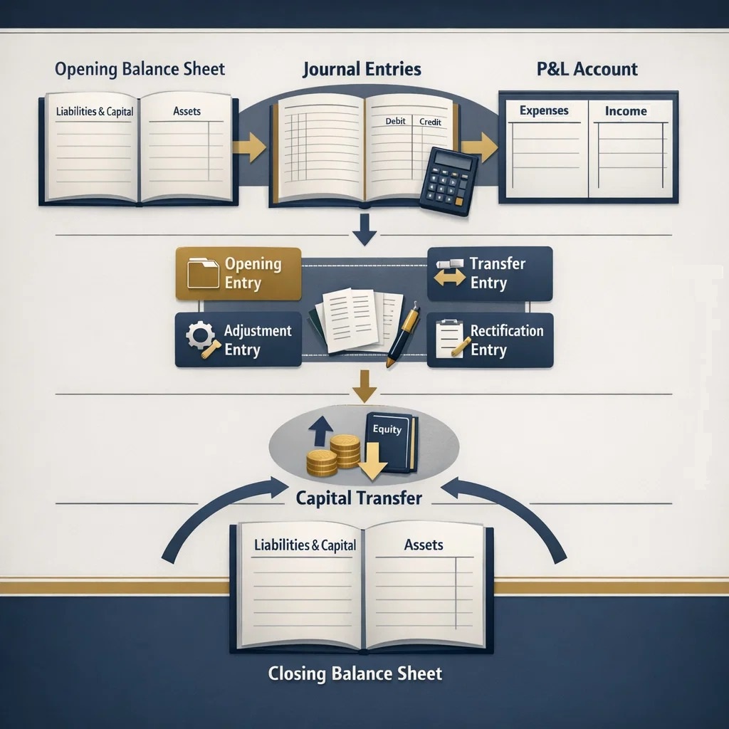 Types of Accounting Entries Explained with Balance Sheet & P&L Day 25 Accounting Challenge by CA Devesh Thakur