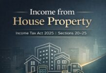 Income from House Property under Income Tax Act 2025 – Complete Guide (Sections 20–25) Income from House Property under Income Tax Act 2025 – Complete Guide (Sections 20–25) by CA Devesh Thakur
