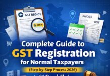 Complete Guide to GST Registration for Normal Taxpayers (Step-by-Step Process 2026) Complete Guide to GST Registration for Normal Taxpayers (Step-by-Step Process 2026) by CA Devesh Thakur