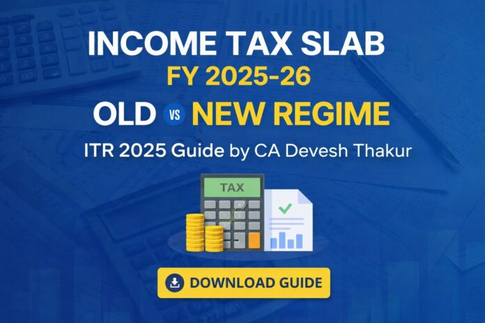 Income tax return fy 25-26