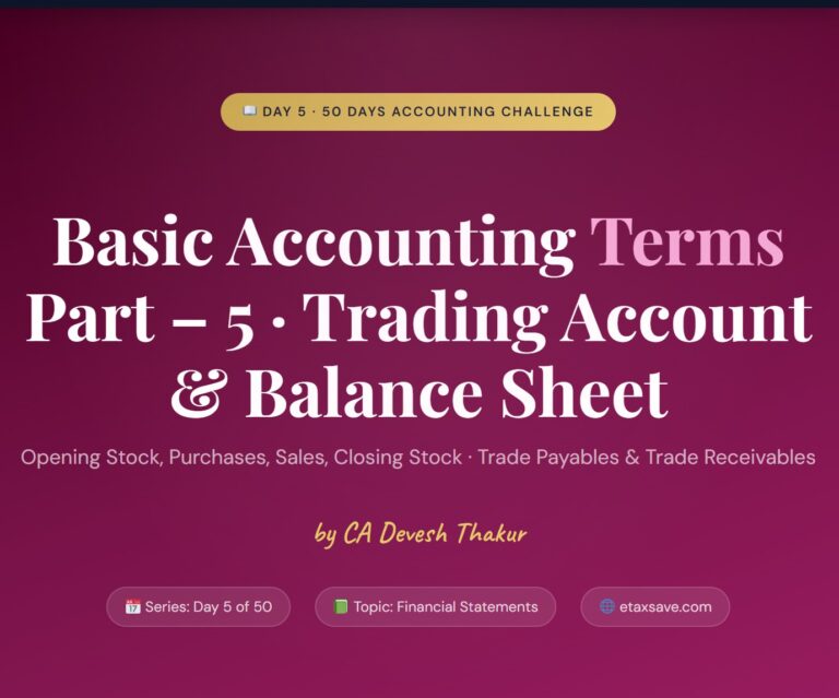 Accounting Basics for Beginners Day 5 of 50 days accounting challenge