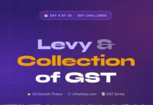 GST Simplified by CA Devesh Thakur – Day 4/30 days challenge levy and collection of gst by ca devesh thakur gst series