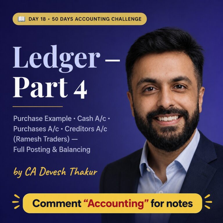 Accounting Basics for Beginners Day 18 of 50 days accounting challenge