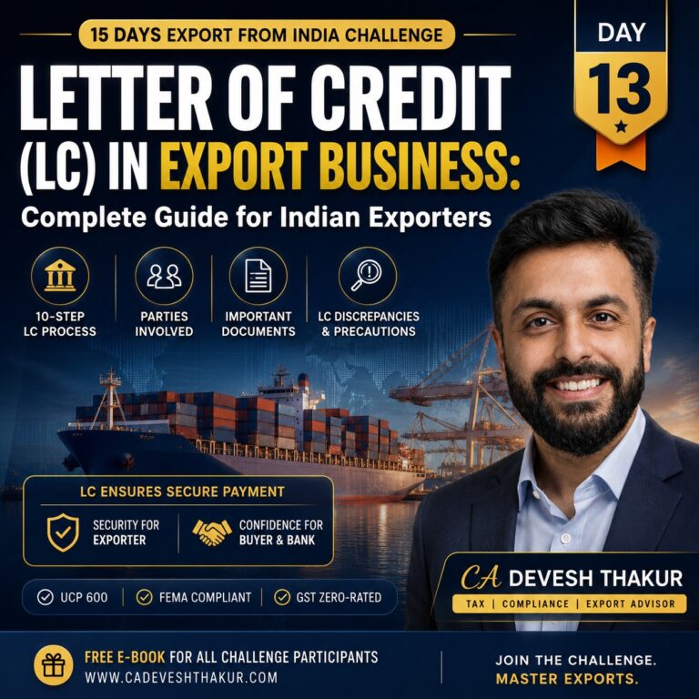 Letter of Credit (LC) in Export Business: Complete Guide for Indian Exporters | Day 13 Export Challenge