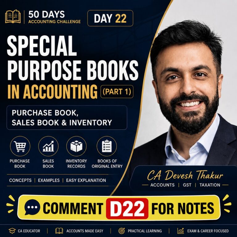Special Purpose Books in Accounting (Part 1): Purchase Book, Sales Book & Inventory| Day 22 Accounting Challenge